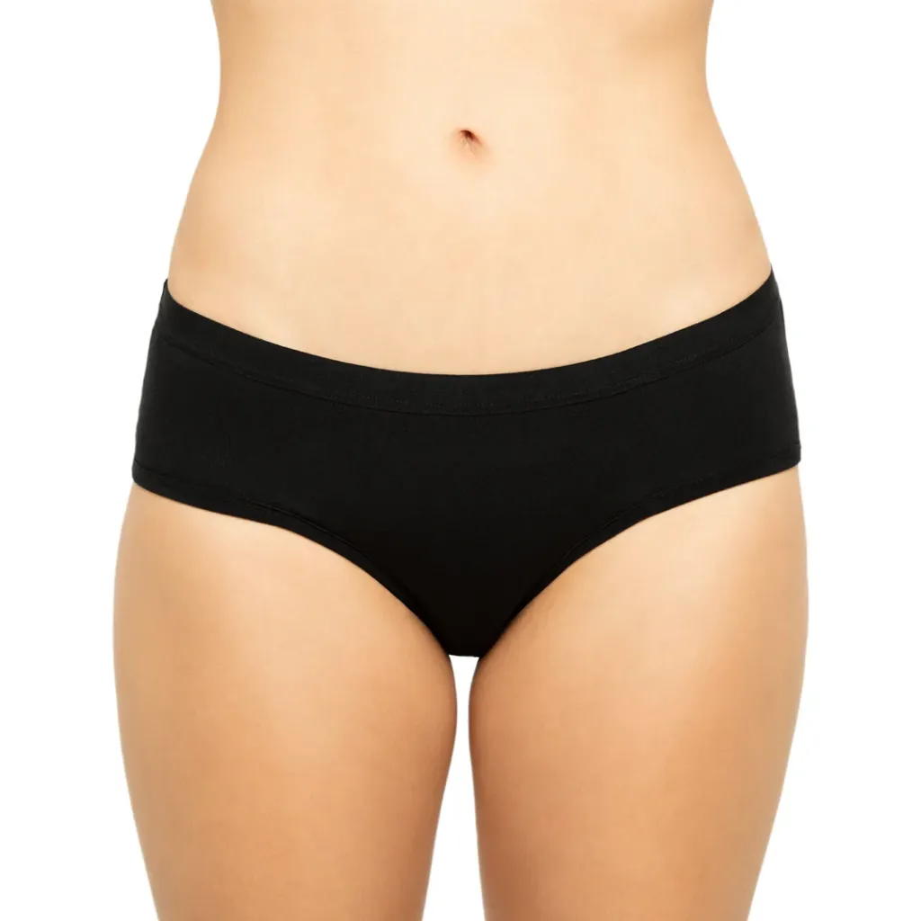 Black seamless briefs