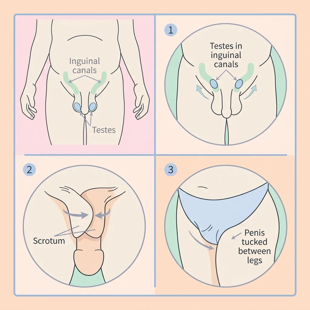 Step-by-step visual guide on how to safely tuck
