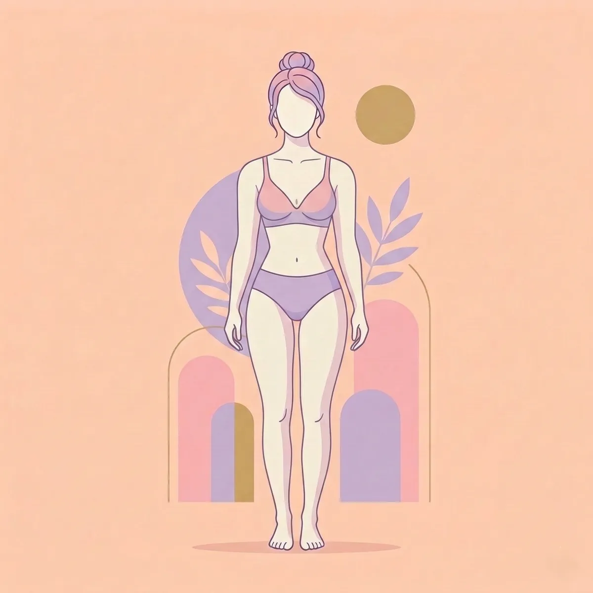 Female Inverted Triangle Shape