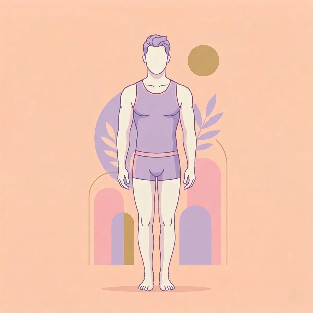 Male Trapezoid Shape