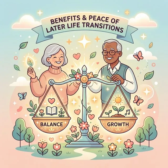 Benefits of later life transition