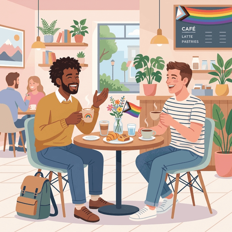 A group of male friends at a casual backyard dinner